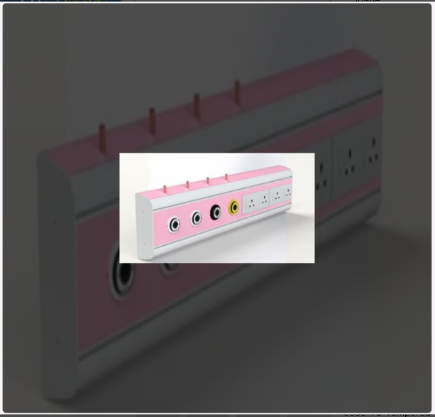 Medical Bed Head Panel