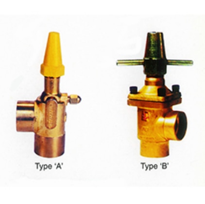 Brassomatic Packed Line Angle type Globe Valves are equipped with seal caps and nylon gasket with stainless steel spindle and ‘Teflon' seating. The globe valves are of back seating type with special silicon gland packing and can be packed while the plant is in operation. The valves can also be used with standard C class steel pipes with suitable adaptorsSizes Available: ½