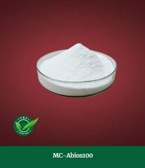 It is produced from 7 plans extracts which are selected through screening process. MC-Abios100 has a wide spectrum of antibacterial activity. It is efficient in dandruff, acne, tooth decay, periodontal, infectious bacteria etc. It is adviced to use 0.6-3.0% of MC-Abios100 once.