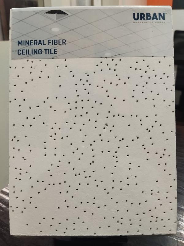 Urban Mineral Fibre Ceiling Tile for Office and Commercial Space Ceiling its Having Acoustic Properties also and it’s Value for Money and best in Class