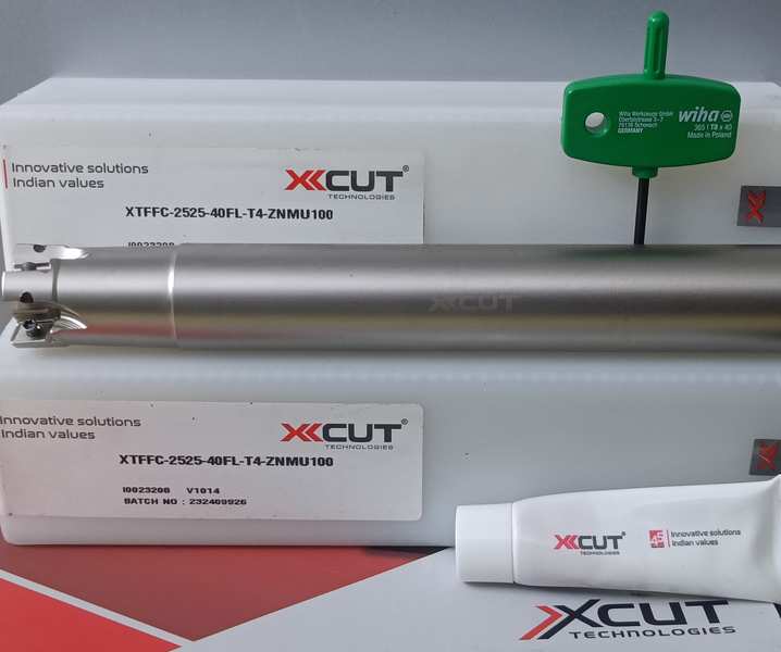 ZNMU10 CUTTER BODY DIA25  1.2 RADIUS INSERTED 4.