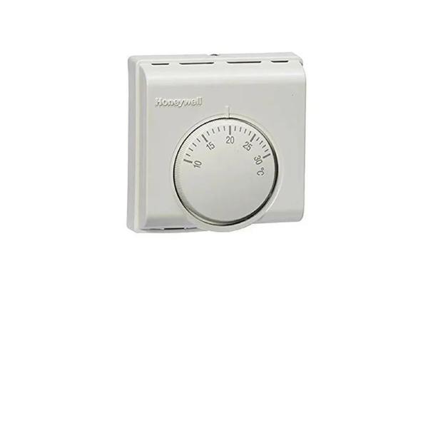 T6360A5013 Honeywell Thermostat  , T4360/T6360 range of thermostats are designed to provide automatic ON/OFF control for gas valves, circulation pumps, relays and zone valves in all heating, cooling, or heating/cooling installations where single or changeover switching up to 10 A (resistive load) or 3 A (inductive load) is required. In addition a 16 A (resistive load) variant is available for direct switching of high current carrying loads. Nine models of the thermostat are available, in a wide range of feature