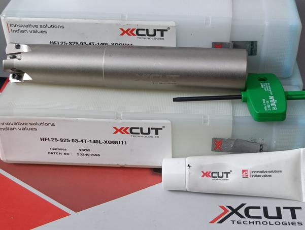 XOGU11 CUTTER BODY DIA25 NO OF INSERTED 4.
