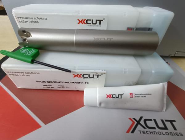 XOGU11 CUTTER BODY DIA 25 NO OF INSERTED 4.