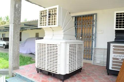 Poly House Air Coolers Manufacturers in Coimbatore, Tamilnadu, South India. Industrial Poly House Air Coolers are specialized cooling systems designed to maintain optimal temperature and humidity levels within poly houses (greenhouses covered with polyethylene film). These coolers use evaporative cooling technology to create a controlled environment that enhances plant growth by reducing heat stress and maintaining moisture levels. They provide a cost-effective and energy-efficient solution for agricultural and horticultural applications.Key Features of Industrial Poly House Air Coolers:Efficient Cooling:Rapid cooling to maintain ideal temperatures for plant growth.Consistent airflow distribution to ensure uniform cooling.Energy-Efficient Operation:Consumes significantly less power compared to traditional air conditioning systems.Operates on the evaporative cooling principle, using water for cooling.Humidity Control:Helps maintain the required humidity levels, essential for plant health.Prevents dehydration of plants and reduces water stress.Eco-Friendly Design:Uses natural cooling methods with no harmful refrigerants.Reduces carbon footprint by utilizing sustainable resources.Durability & Low Maintenance:Made from corrosion-resistant materials to withstand humid environments.Minimal mechanical parts, leading to lower maintenance costs.Flexible Installation Options:Can be installed in various sizes of poly houses.Portable and stationary models available to suit different requirements.Applications of Industrial Poly House Air Coolers:Horticulture & Floriculture:Ideal for growing flowers, vegetables, and exotic plants that require controlled climates.Ensures a stable temperature to prevent heat damage.Nurseries:Provides optimal conditions for seed germination and young plant growth.Helps prevent diseases caused by excessive heat and humidity fluctuations.Hydroponic Farming:Regulates climate conditions crucial for soilless cultivation methods.Supports better nutrient absorption by maintaining proper air moisture.Organic Farming:Aids in pesticide-free farming by creating favorable growth conditions.Encourages higher yields and quality produce.Research Facilities:Used in agricultural research centers for controlled experimental conditions.Helps simulate different environmental conditions for crop testing.Poultry & Livestock Sheds:Can be used in conjunction with poly houses to provide cooling for poultry and livestock.Enhances animal comfort, leading to better productivity.Benefits of Using Poly House Air Coolers:Improved Crop Yield: Creates the ideal environment for faster and healthier plant growth.Reduced Water Usage: Uses minimal water compared to traditional irrigation methods.Lower Operational Costs: Saves on electricity bills with energy-efficient performance.Enhanced Worker Comfort: Provides a cooler working environment inside the poly house.Conclusion:Industrial Poly House Air Coolers are an essential component for modern farming practices, offering an eco-friendly and cost-effective solution to maintain ideal growth conditions. Their ability to regulate temperature and humidity makes them indispensable for greenhouse farming and related applications.