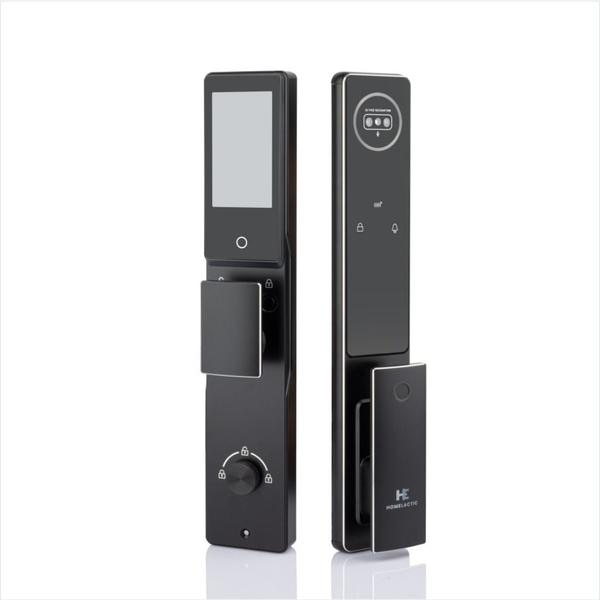 Introducing the ultimate in home security: The HE 04 SMART DOOR LOCK by HOMELACTIC, Rajkot. This innovative device combines the convenience of a traditional lock with cutting-edge technology, allowing you to access your home with just the touch of a finger, KEYPAD, RFID Card, Mobile APP, USB Emergency and Mechanical Key. Say goodbye to fumbling for keys or worrying about lost or stolen keys - with our fingerprint lock, only you and your trusted family members can gain entry. Keep your home safe and secure with the Smart Door Lock by HOMELACTIC,Rajkot.