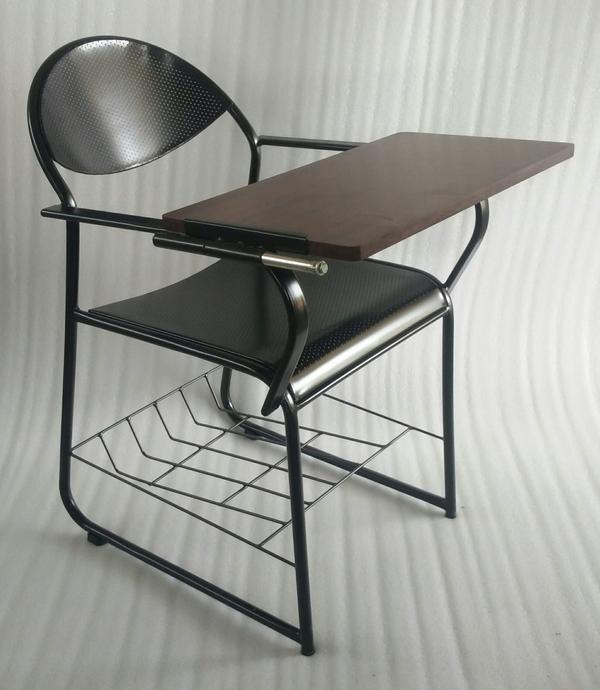 Writing pad Chair with book Rack