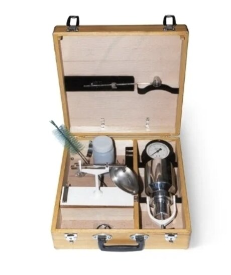 Rapid Moisture Meter Manufacturers in AhmedabadWe are also supply in Andhra Pradesh, Arunachal Pradesh, Assam, Bihar, Chhattisgarh, Goa, Gujarat, Haryana, Himachal Pradesh, Jharkhand, Karnataka, Kerala, Madhya Pradesh, Maharashtra, Manipur, Meghalaya, Mizoram, Nagaland, Odisha, Punjab, Rajasthan, Sikkim, Tamil Nadu, Telangana, Tripura, Uttar Pradesh, Uttarakhand, and West BengalGauge	0-25/50%Accuracy	1 mmDisplay Type	AnalogMax Capacity	Shocks cupMaterial	MSPressure Gauge	Up to 600For quick determination of moisture percentage of materials in powder form like soil, sand, coal, cement etc. The unit is highly polished wooden carrying case consists of a pressure vessel with clamp for sealing, rubber sealing gasket, pressure gauge calibrated in moisture percentage for moisture content 0-25% or 0-50% on the wet weight basis, a counterpoised balance to weight the sample, a scoop for measuring carbide reagent, one cleaning brush, set of 4 steel balls (3 steel ball of about 12.5 mm dia. and 1 steel ball of 25 mm dia) and one calcium carbide bottle (500gm).ScoopBalance BaseIndex MarkBalance ArmPanGauge 0-25/50%Body 8. CupU-ClampClamp ScrewSteel Ballwe are engagged for Rapid Moisture Meter in mumbai.we are engagged for Rapid Moisture Meter in Pune.we are engagged for Rapid Moisture Meter in Ahmedabad.we are engagged for Rapid Moisture Meter in Chennai.