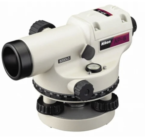 Nikon AP-8 Auto Level Manufacturers in AhmedabadWe are also supply in Andhra Pradesh, Arunachal Pradesh, Assam, Bihar, Chhattisgarh, Goa, Gujarat, Haryana, Himachal Pradesh, Jharkhand, Karnataka, Kerala, Madhya Pradesh, Maharashtra, Manipur, Meghalaya, Mizoram, Nagaland, Odisha, Punjab, Rajasthan, Sikkim, Tamil Nadu, Telangana, Tripura, Uttar Pradesh, Uttarakhand, and West BengalWe are a supplier of civil and mechanical Lab equipment, like Cube testing machine, cube molds, Auto level, Total station, Oven, Rapid Moisture meter, etc.