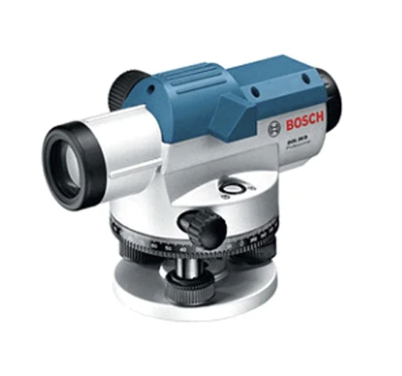 Bosch Auto Level Manufacturers in AhmedabadWe are also supply in Andhra Pradesh, Arunachal Pradesh, Assam, Bihar, Chhattisgarh, Goa, Gujarat, Haryana, Himachal Pradesh, Jharkhand, Karnataka, Kerala, Madhya Pradesh, Maharashtra, Manipur, Meghalaya, Mizoram, Nagaland, Odisha, Punjab, Rajasthan, Sikkim, Tamil Nadu, Telangana, Tripura, Uttar Pradesh, Uttarakhand, and West BengalMaterial	PlasticOperating Temperature Range	Up to 150 degree CBrand	BoschBosch GOL 26D Auto Level DeviceThe Bosch Gol 26D Optical Site Level has been designed for the experienced and novice users, with a build quality worth of the Bosch.Bosch optical levels provide a perfect combination of precision and robustness. Reliable and exact results. Compact metal design suitable for construction sites and tough outdoor conditions.Description:Every aspect of the Bosch GOL 26D demonstrates how series Bosch are with getting their survey tools designed and built to meet the users requirements. The Bosch Site Level GOL 26 D is not just another level. The Site proof casing surrounds the very high quality 26x magnification optics that offers clear images of the levelling staff over long and short distances. The housing on the Bosch 26D is solid with an easy 360 degree rotation plate with clear presice position marks. The base plate of the sIte level sits firmly on the Bosch Site tripod included with this kit. The site tripod is strong enough to be loaded used time and time again in all site environments offering a very stable platform for the Site Level. The Bosch 5 Metre levelling staff complements this excellent value package – The Bosch GOL 26 D Optical Site Level. shreeji instrumnetsSpecifications:Designed for outdoor use due to sturdy metal housing with dust and splash protection (IP54)Robust design with built-in target collimator and integrated circular vialCompensator lock for safe transportTarget collimator for rough alignmentPenta prism makes it easy to read the circular vialLarge focusing knob for easy alignmentFast aperture for excellent staff readingHigh precision (1.6 mm/30 m) over long distancesEndless angle setting using knobs on both sides with friction-braked rotationErect image