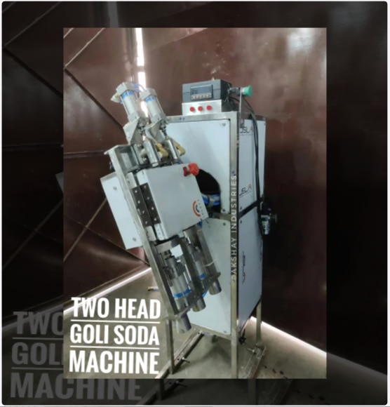 Automatic Goli Soda Filling Machine Manufacturers in Coimbatore, Tamilnadu, South India.Two head goli soda machine gives the output 0f 8 to 12 bpm .. Suitable for both glass bottle and plastic bottle goli soda .. PLC Operated , Less maintanence , unskilled labpur also can operate the machine Additional Information:Production Capacity: 500 bottles per hourDelivery Time: 10 working daysPackaging Details: Wooden boxOur product range includes a wide range of automatic Goli soda filling machine, automatic two head goli soda machine, automatic goli soda machine and carbonated soft drink machine at low prices.