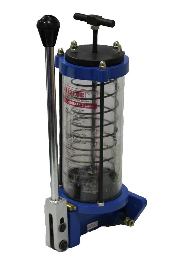 Introducing EASYLUB SYSTEMS PRIVATE LIMITED's innovative Manual Grease Pump - the ultimate solution for all your grease pumping needs! This high-quality Hand Grease Pump is designed for ease of use and long-lasting durability. Say goodbye to messy grease application and hello to convenient, precise lubrication with our reliable Grease Pump. Invest in quality with EASYLUB SYSTEMS PRIVATE LIMITED's top-of-the-line Manual Grease Pump today! 