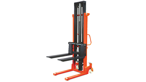Hand Stacker High Lifting (3 Mtr) Manufacturer & Suppliers in Ahmedabad, Gujarat, India | STACKER'S & MOVER'S Co. Ltd.Rated lifting capacity(kg) 1000 2000Max.Lifting height(mm) 1600 1600Lowered height of forks(mm) 90 90Fork length(mm) 900 900Adjustable width of forks(mm) 320-680 340-680lifting speed(mm/s) 20 14Lowering speed(mm/s) Controllable ControllableOuter width of fuel tank(mm) 620 620Operation power of crank(kg) 24 32Min.refuel volume for fuel tank(L) 1.6 2.0Front wheel size(mm) φ74×52 φ74×70Rear wheel size(mm) φ180×50 φ180×50Overall size(mm) 1420×740×2040 1470×740×2040Truck weight(mm) 160 260Call Us For More Information.
