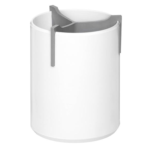 This two-tone pencil case is perfect for organizing everything from pens and pencils to cosmetics.This pencil holder cup has a simple yet stylish designIt has a divider that can be divided into three spaces, helping you to store and organize more efficientlyMade of ABSAvailable in Colours - Black, Grey