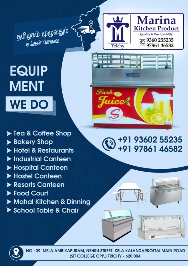 Kitchen equipment refers to the various tools and appliances used in the preparation, cooking, and storage of food in a kitchen. Essential items include pots, pans, knives, ovens, and refrigerators, which are integral to achieving efficiency and safety in meal preparation.