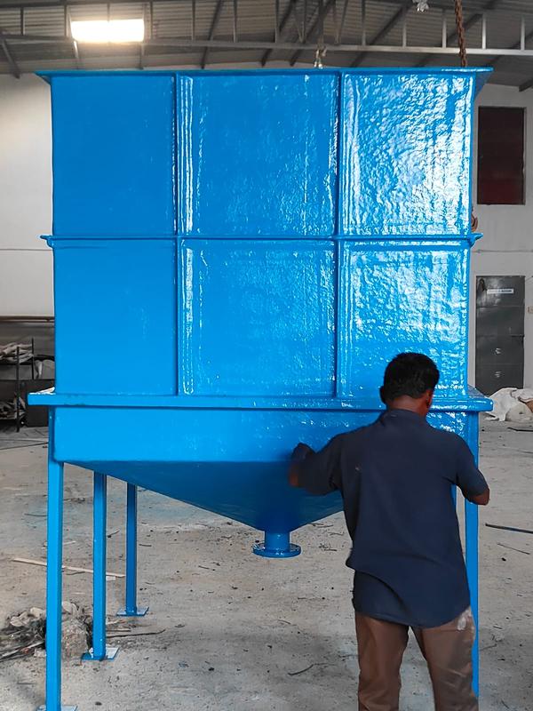 We Manufacture Best Quality PP FRP Rectangular Conical Tank from Mettur, Tamil Nadu.