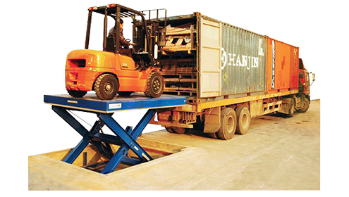 Pit Mounted Scissor Lift Table For Truck Load Manufacturer & Suppliers In Ahmedabad, Gujarat, India | STACKER'S & MOVER'S Co. Ltd. The Stationary Hydraulic Scissor Lift Table is designed for efficient and safe material handling in loading docks, warehouses, and industrial applications. It ensures smooth lifting with a scissor mechanism and a high-quality hydraulic system.Capacity: 2,000 kg to 100,000 kgLift Range: 1,660 mm to 2,250 mmDurability: Welded steel construction for heavy loadsSafety: Safety bar, check valves, and self-lubricating bushingsOperation: 24V control box with easy up-down buttonsCall Us For More Information.