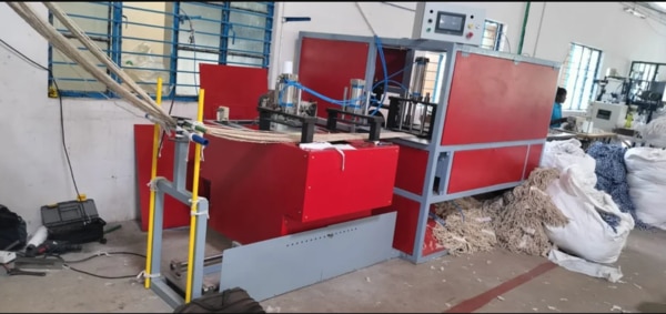 Mop Making Machine Manufacturers in Mumbai.A mop making machine is a specialized piece of equipment designed to automate the process of manufacturing mops. These machines can vary in complexity depending on the type of mop being produced and the desired level of automation.Key Components and Functions:* Yarn Feeding System: This component feeds the yarn (cotton, synthetic fibers, etc.) into the machine.* Tufting Unit: This is the core of the machine, where the yarn is inserted into a backing material (typically a fabric or mesh) to create the mop head.* Cutting Unit: This unit precisely cuts the yarn loops to the desired length.* Binding Unit: This component secures the edges of the mop head to prevent fraying and ensure durability.* Drying Unit: Some machines incorporate a drying unit to speed up the drying process.Types of Mops Produced:* Flat Mops: These are the most common type, used for general cleaning.* String Mops: These have long, string-like strands for effective cleaning.* Sponge Mops: These feature a sponge head for absorbing liquids.* Microfiber Mops: These use microfiber strands for superior dust and dirt pickup.Applications of Mop Making Machines:* Increased Efficiency: Machines significantly boost production speed compared to manual labor.* Improved Consistency: Automated processes ensure consistent quality and uniformity in the finished product.* Reduced Labor Costs: Fewer workers are needed, leading to lower production costs.* Enhanced Safety: Machines minimize the risk of injuries associated with manual handling of materials.* Customization Options: Some machines allow for customization of mop size, shape, and fiber type.Overall, mop making machines play a crucial role in the modern manufacturing of cleaning supplies, enabling efficient and cost-effective production of a wide range of mop types.Disclaimer: This information is for general knowledge and may not be entirely comprehensive.I hope this information is helpful! Let me know if you have any other questions.We are one of the foremost companies of Mop Making Machine Manufacturers in Mumbai in India. This machine is enormously admired in the market for their flexibility, consistency and reasonable prices. Our experts give full efforts to complete client’s needs and necessities.Other NamesElectric Mop Making Machine Manufacturers in MumbaiMop Making Machine Manufacturers in Mumbai Price ListMop Making Machine Manufacturers in Mumbai Contact NumberIndustrial Mop Making Machine Manufacturers in MumbaiMop Making Machine Manufacturers in Mumbai AddressMop Making Machine and Raw Materials