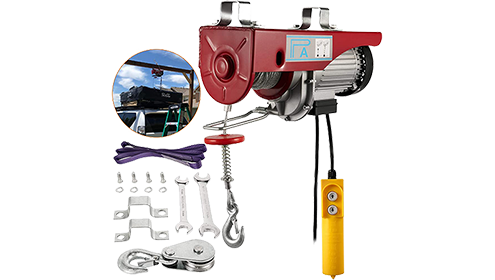 PA Hoist Manufacturer & Suppliers In Ahmedabad, Gujarat, India | STACKER'S & MOVER'S Co. Ltd. Lift heavy loads with ease using the Easymove Electric Hoist. This 110V wire hoist offers 600KG capacity with remote control operation, ideal for garages and auto shops.Capacity: 1320LBS (600KG)Dimensions: 18.1 x 11.4 x 8.7 inchesWeight: 35 poundsMaterial: MetalPower: 110VItem Package Quantity: 1Batteries Required: NoModel: Hoist1320LBSD | ASIN: B01LZEXS5LCall Us For More Information.