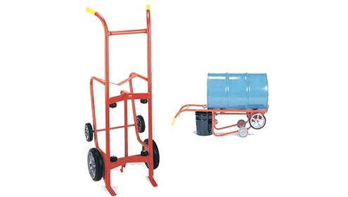 Drum Handlers Manufacturer & Suppliers in Ahmedabad, Gujarat, India | STACKER'S & MOVER'S Co. Ltd. The Drum Handler is designed for easy and safe movement of 210-liter plastic (HDPE) and metal drums. Its strong steel frame and large wheels ensure smooth mobility, making it ideal for warehouses, factories, and industrial sites.Call Us For More Information.