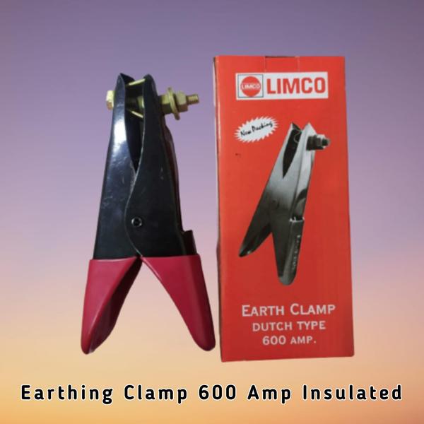 Limco Insulated Earthing Clamp 600 Amp