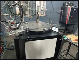 6 Stage Rotary Indexion Table Manufacturers in Coimbatore, Tamilnadu, South India.Rotary tables are used for precision metalworking. They are usually made with a solid base that can be attached to another fixture. The table is a disk that rotates freely or with the help of a worm gear (crank). A rotary table is a disk-shaped metallurgical device used in the past to gain workpiece positioning. It allows a metalworker to cut or drill a workpiece at precise intervals around a fixed vertical or horizontal axis.A turntable can be controlled manually or numerically by a computer. Certain types of rotary tables are designed for use with index plates or special operations index plates. A rotary table used in conjunction with one of these mounting plates is typically referred to as a dividing or dividing head.The turntable device usually has a solid base that can be attached to a separate fixture or table with clamps. This device is basically a rotating disk that holds the workpiece in place while cutting or drilling. The disc portion of a rotary table can be freely rotated for indexing operations or rotated by an attached control arm known as a worm wheel. Stages used in high precision operations are typically rotated with a duplex worm gear to take up backlash. Rotary tables used in automated metalworking processes are rotated by computer controlled machines. Rotary tables are most commonly placed in a flat position with the's table axis vertically aligned. They are sometimes assembled with the spindle horizontally aligned so that a tailstock can be used to support the free end of the workpiece.When this device is attached to a sub-table, the workpiece can be centered on the axis of the rotary table, which is then centered on the axis of the cutting tool. In this configuration, the rotary table, sub-table, and cutting tool axes are coaxial to facilitate concentric cutting operations. This configuration also allows the sub-table to be offset to drill equally spaced holes in a workpiece.