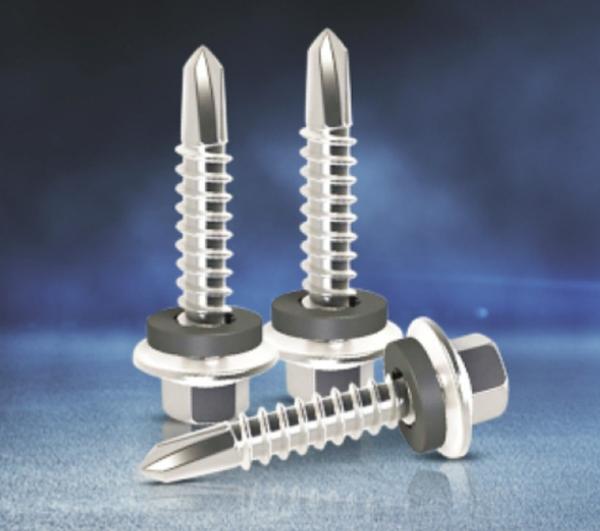 HP Self Drilling Screws #3 For Cold Rolled PurlinsMaterial	Carbon Steel C1022Head Type	Hex Head, Hex Flange HeadThickness	10 (4.8MM), 12 (5.5MM), 14 (6.3MM),Drilling Capacity	Upto 4MMAvailable in	ZINC Plated & XYLAN Coated