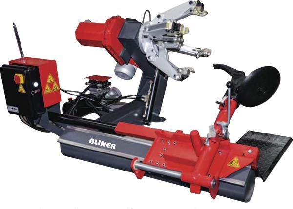 Technical SpecificationRim diameter                             14”-26”Max wheel weight                      500kgMax. wheel width                       780mmHydraulic pump motor               1.5kw, 380v-3hpGearbox motor                          2.2kw, 380v-3hpBead Breaker force                   2500kgMax. Torque                              6457N.mOperation control voltage          24vMachine weight                         517kg approx.Overall dimension        2500mmx2000mm approx.Power                                        400V 50Hz 3ph}}}}}Automatic Tyre Changer.Clockwise & Anticlockwise rotation of chuck.Locking Jaws with different Gripping possibilities.Hydraulic motor with pressure regulating devise.Italian pump,