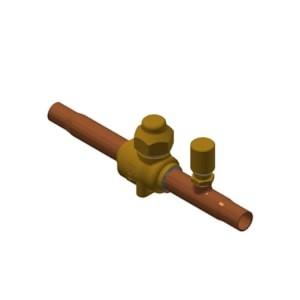 Danfoss ball valves, type GBC, are manually operated shut-off valves suitable for bi-directional flow. The GBC valves are used in liquid, suction and hot gas lines in refrigeration systems of food retail industry.The design, the welding and the sealing material vouch for a safe construction suited for even the most demanding requirements, for instance high working pressure when operated with R410A.