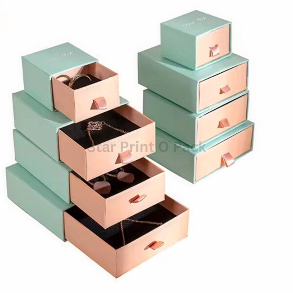 Jewellery Box Material CardboardBrand MathyColor As per RequirementIdeal For GiftSize/Dimension CustomizedShape As per RequirementWe are the leading manufacturer and supplier of Jewellery Box and other packaging box and corporate gifts