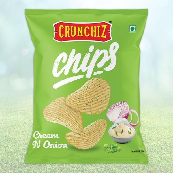 Hey! You're a fan of savory snacks or just looking for a delicious treat to brighten up your day, our cream and onion flavoured chips are the perfect choice.So, go ahead and treat yourself to a bag of our cream and onion flavoured chips today!