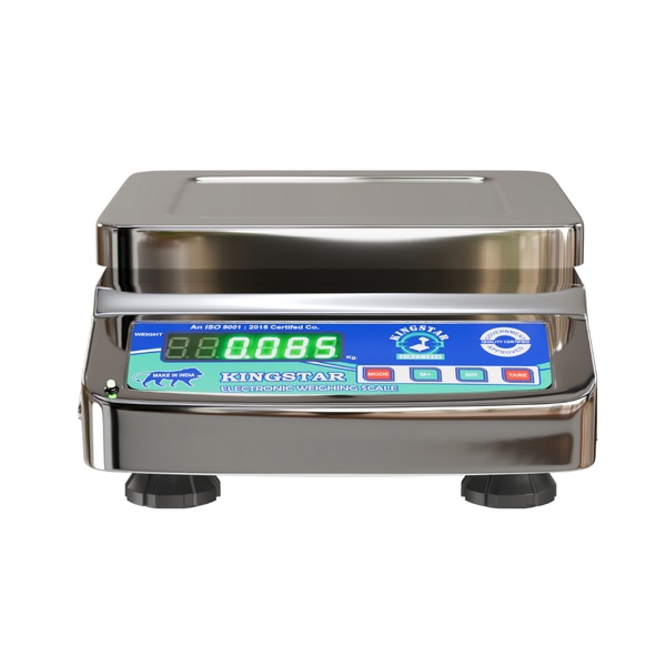 Kingstar weighing scale, a precision instrument designed to cater to your weighing needs with unparalleled accuracy. Crafted with meticulous attention to detail, this scale boasts a sleek and modern design that seamlessly blends functionality and aesthetics. With a maximum load capacity of 30 kg (30000g) and an impressive accuracy of 02g, you can rely on precise measurements every time. The large, easy-to-read LCD display ensures effortless readability, while the sturdy construction guarantees long-lasting durability. Compact and portable, this weighing scale measures 20cm x 17cm x 13cm, making it a versatile choice for various settings, including homes, offices, and commercial establishments. Experience the convenience of efficient weighing with the Kingstar weighing scale, a trusted companion for all your weighing requirements.