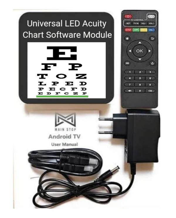 The Snellen Vision Chart is an eye chart used by optometrists and ophthalmologists to measure visual acuity. It consists of multiple rows of letters that decrease in size as you move down the chart. Here’s a detailed description:Layout and Design:The chart typically has 11 rows of capital letters.The top row features a single large letter, usually an