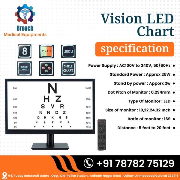 Snellen Led Vision Chart