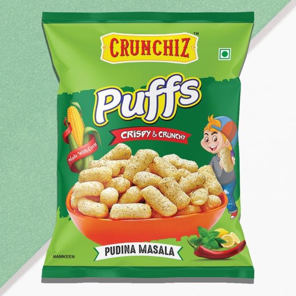 Cool, Crunchy, and Utterly refreshing - Pudina Puff!