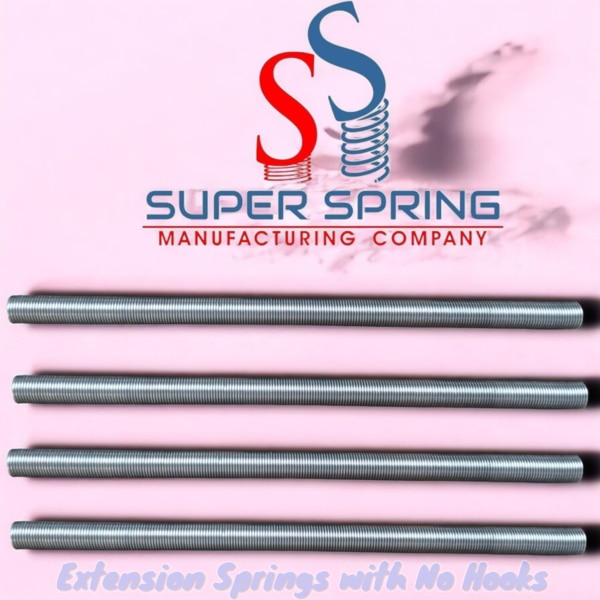 Extension spring without hook All size extension spring manufacturingPhysical Dimensions Diameter of spring wire, - 1.000 mm Outer diameter of spring, - 10.000 mm Inner diameter of spring, - 8.000 mm Mean diameter of spring, - 9.000 mm Length Inside Hook /Free length - 209.000 mm Number of active coils, - 208.000 Body length, - 209.000 mm Type of Hooks: No Hooks