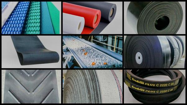 Conveyor belting is available in both all Nylon(NN) and Polyester-Nylon (EP) carcass and can be manufactured in different grades, like Grade M-24, Grade M-17, Grade HR / Betaplus, Grade SHR, Grade FR, Grade UHR, Grade SAR, Grade CMR.Belts are available in different duty types viz. General, Extra & Heavy.We deals with all types of used rubber, nylon, cotton conveyor belts 