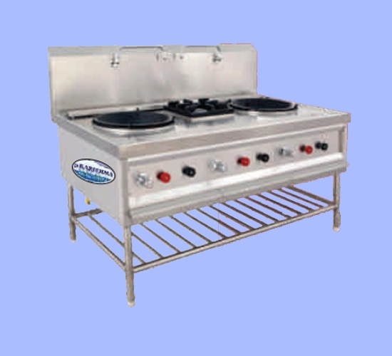  Stainless Steel Chinese Burner Range 