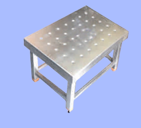 SS Rectangular Stool  Manufacturer In Mumbai
