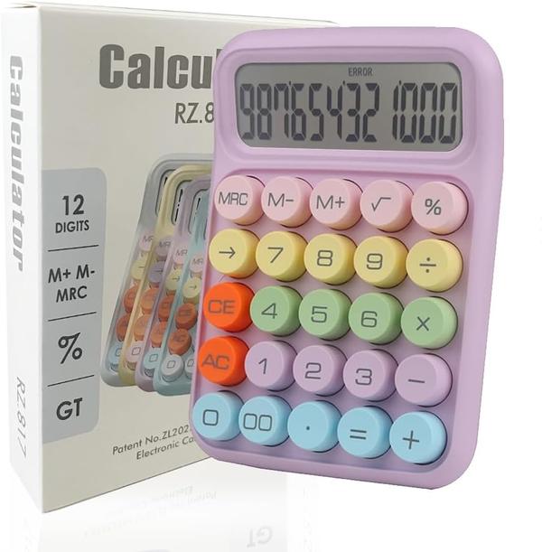 Calculator Pastel Shades