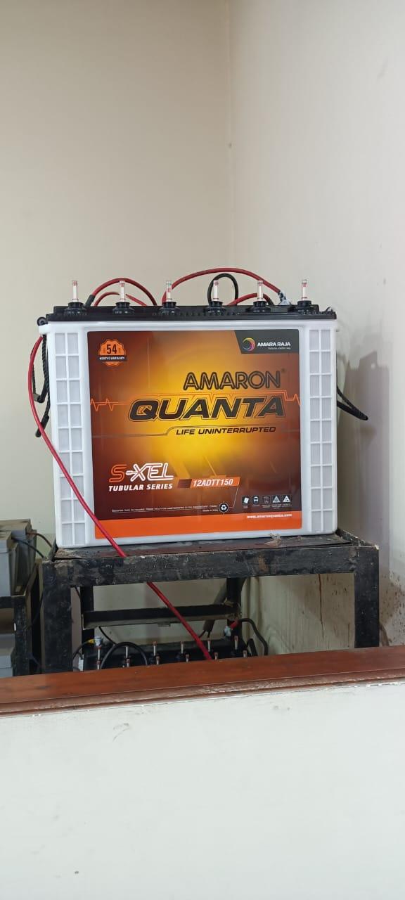 Capacity	100 AhBattery Type	SMF BatteryAmaron Quanta Batteries
