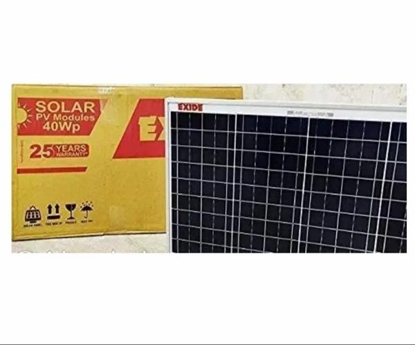 Exide 40 Watt Solar panels