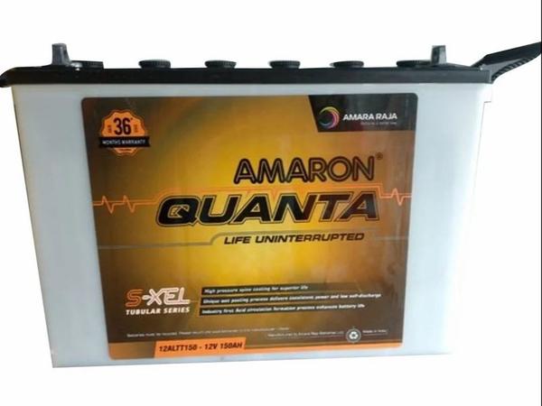 Capacity	12 AhBrand	AmaronWarranty	12 MonthsBattery Type	SMF BatteryVoltage	12Vsupplier of Amaron Quanta Batteries and supplying this product in Nagpur and near Nagpur area 