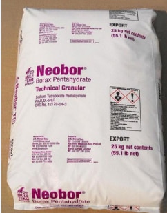 Neobor Borax Pentahydrate, Latest imports Neobor Borax Pentahydrate, Neobor Borax Pentahydrate is primarily used for viscosity control in detergents due to its high-quality formulation, acting as a solvent that can also be effective in killing insects and creating a mildly alkaline solution.