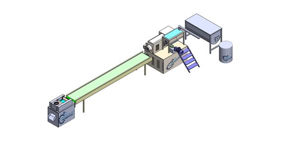 THIS IS GOLD FINGER MACHINE(POLA MAKING MACHINE OR KACHRI MAKING MACHINE).CAPACITY OF THISMACHINE IS 250 KG PER HR AVAILBALE IN VARIOUS CAPACITY LIKE 150KG/HR250KG/HR500KG/HR