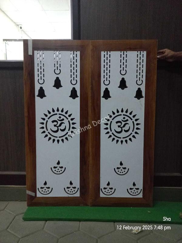 Coimbatore CNC Border door Pooja DesignWe make a perfect Border CNC design door in Coimbatore.for enquiry contact - 9042068977.