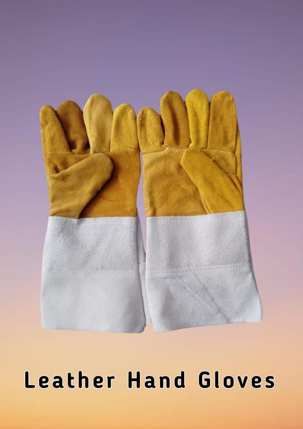 All Leather Hand Gloves 14 inch