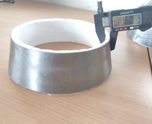 Precision-engineered ceramic fiber gasket with a 6mm thickness for superior heat resistance.Delivers exceptional durability and sealing performance, ideal for high-temperature applications.