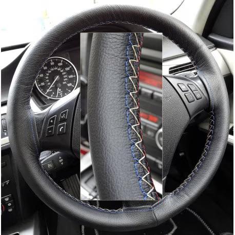 leather steering wheel