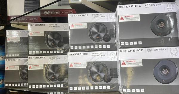 Enhance your in-car audio experience with the Reference 6530 CXF 450W Peak Power Car Speakers, designed for rich, immersive sound and powerful bass output. Engineered with advanced audio technology, these speakers deliver crystal-clear highs, deep bass, and distortion-free sound at high volumes. Whether you're listening to music, podcasts, or radio, enjoy a premium sound experience every time you drive.🔹 Key Features:✔️ 450W Peak Power Output – Delivers powerful, distortion-free audio✔️ High-Fidelity Sound Quality – Crisp treble, balanced mids, and deep bass✔️ Durable & Lightweight Design – Long-lasting build with premium materials✔️ Easy Installation – Universal fit for most car models✔️ Enhanced Bass Response – Rich and deep bass for an immersive experience✔️ High Sensitivity & Low Distortion – Ensures clear and balanced sound at all volume levels✔️ Weather-Resistant Components – Reliable performance in all driving conditionsUpgrade your car’s audio system with the Reference 6530 CXF Car Speakers, perfect for audiophiles who demand exceptional sound clarity and power!